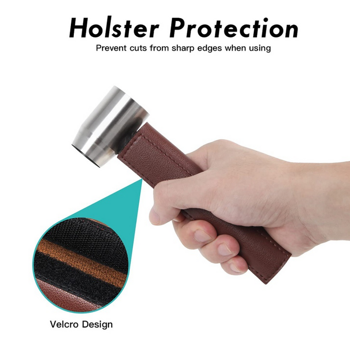 CampCrafter™ Auger Drill - Leather Sheath Included