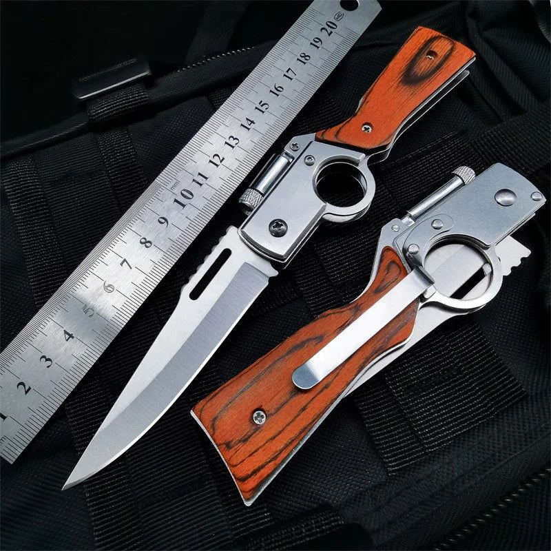 Outdoor Stainless Steel Portable Folding Knife