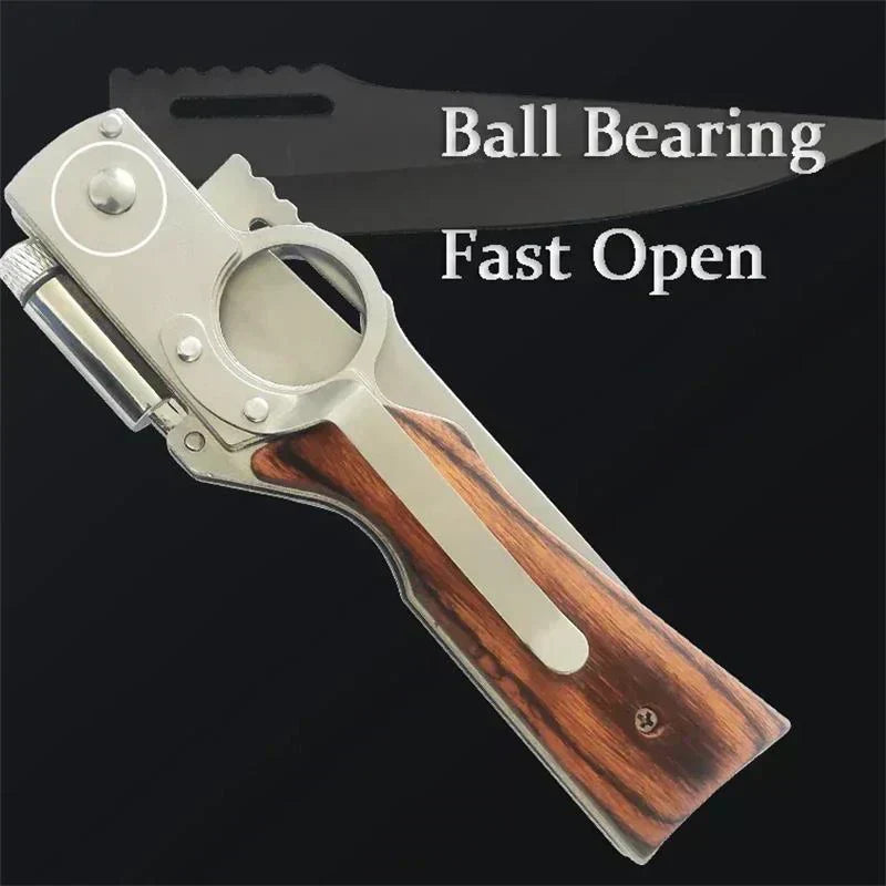 Outdoor Stainless Steel Portable Folding Knife