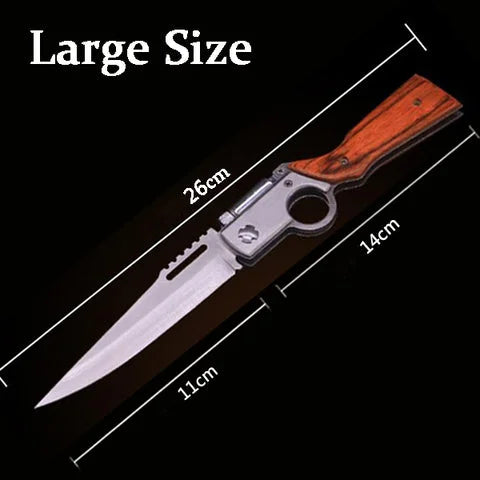 Outdoor Stainless Steel Portable Folding Knife